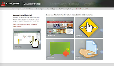 Course Portal Tutorial Link